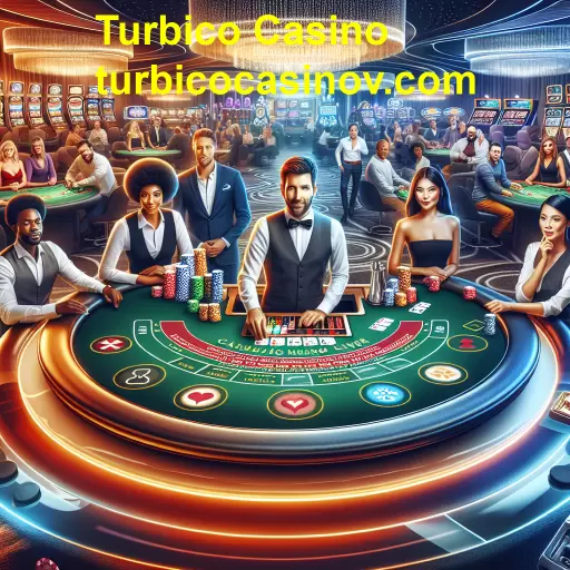 Explore a Emoção do Cassino Ao Vivo no Turbico Casino